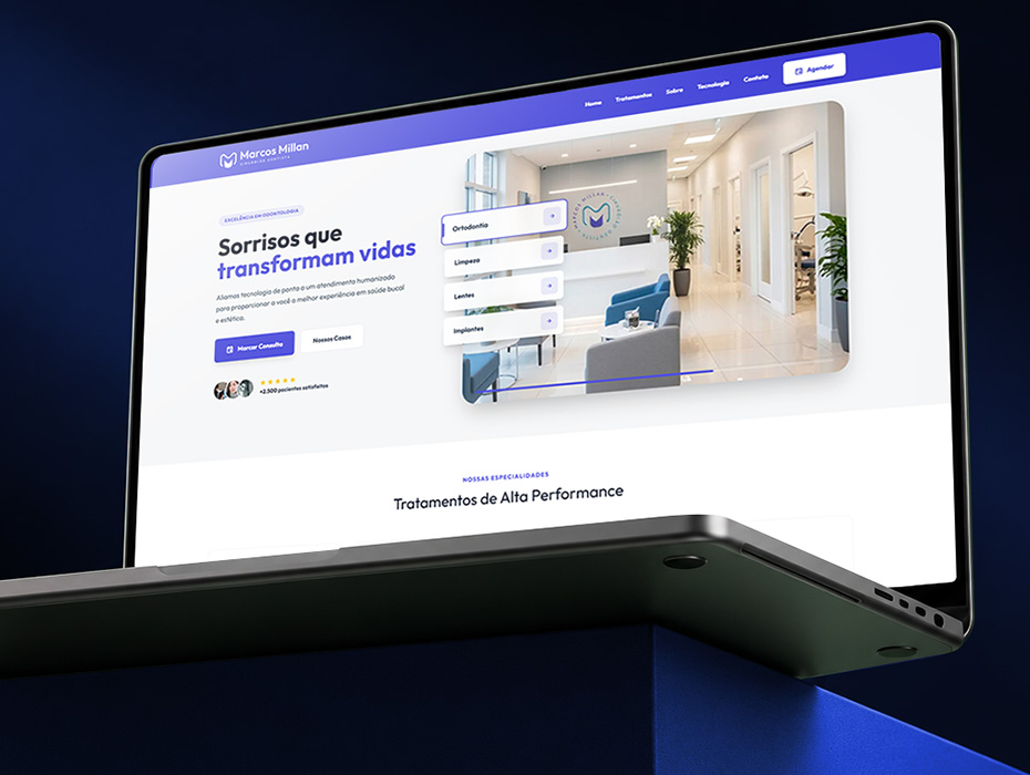 Site para Dentista